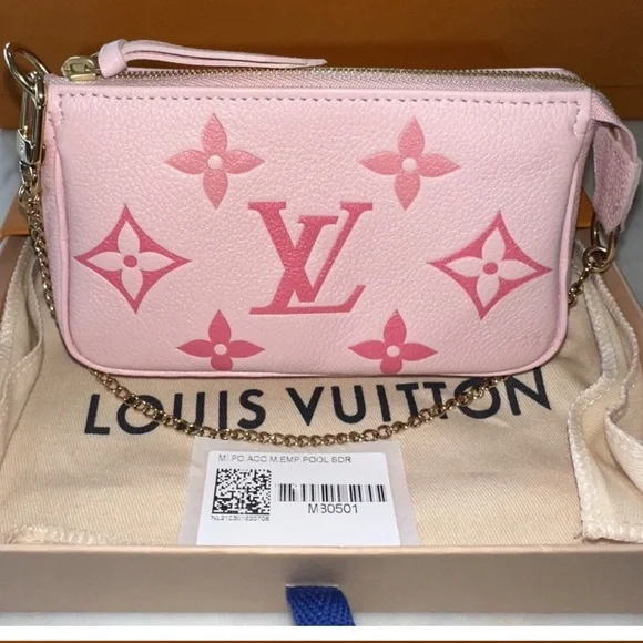 Louis Vuitton Mini Pochette Gradient Pink